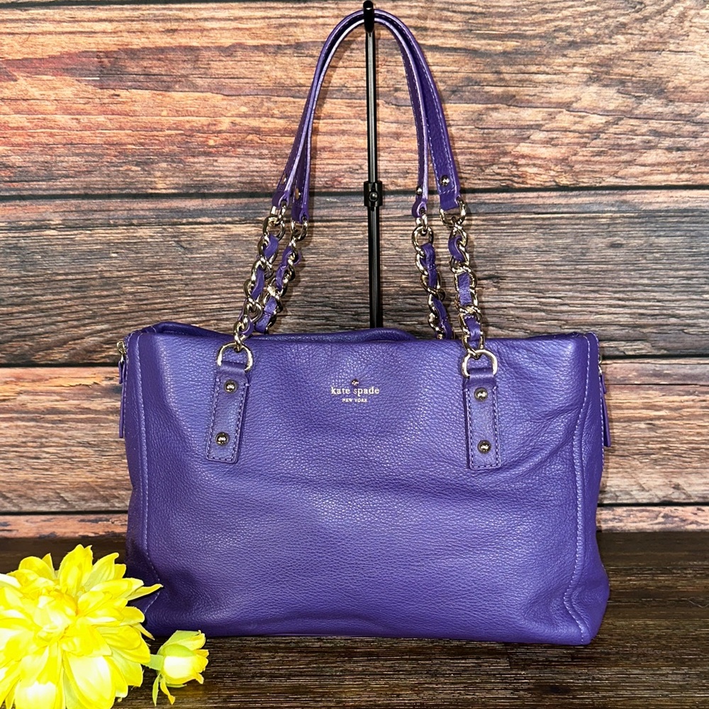 NWOT! Kate Spade New York Cobble Hill Andee Tote in purple!